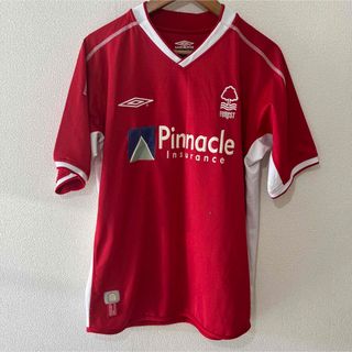 アンブロ(UMBRO)のノッティンガムフォレストサッカーユニフォーム 2002-03　アンブロ　サイズM(ウェア)