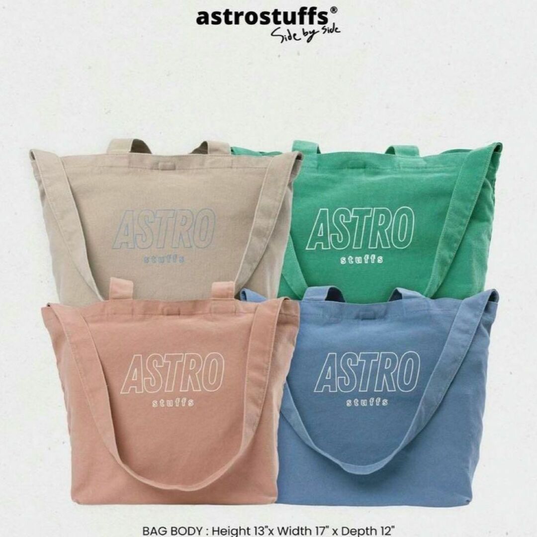 ASTROStuffsトートバッグ（グリーン）