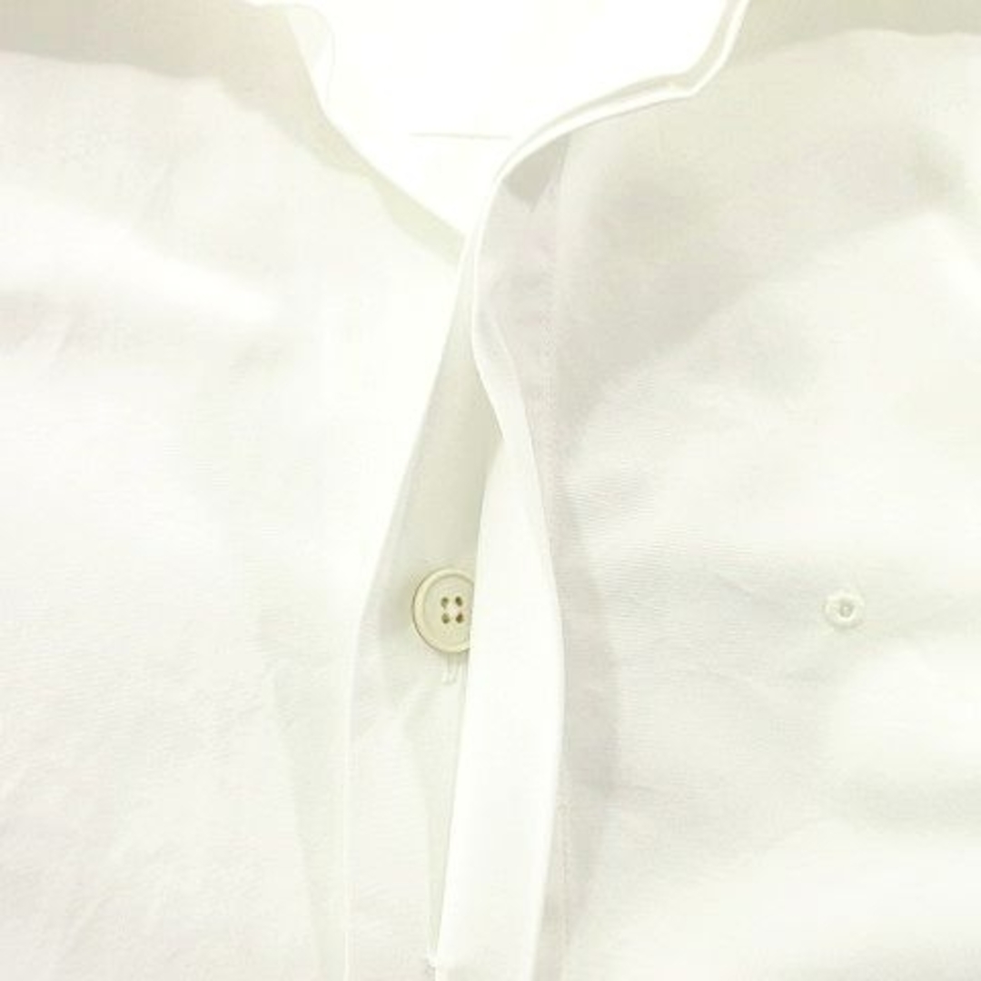 ジルサンダー 21SS ドレスシャツ 半袖 38/15 M 無地 白 メンズ
