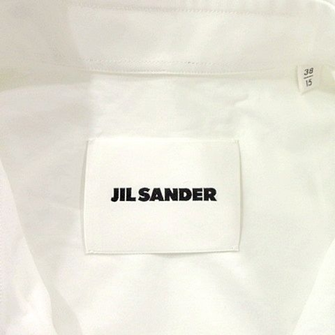 Jil Sander - ジルサンダー 21SS ドレスシャツ 半袖 38/15 M 無地 白