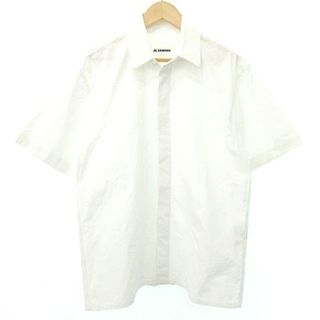Jil Sander - ジルサンダー 21SS ドレスシャツ 半袖 38/15 M 無地 白