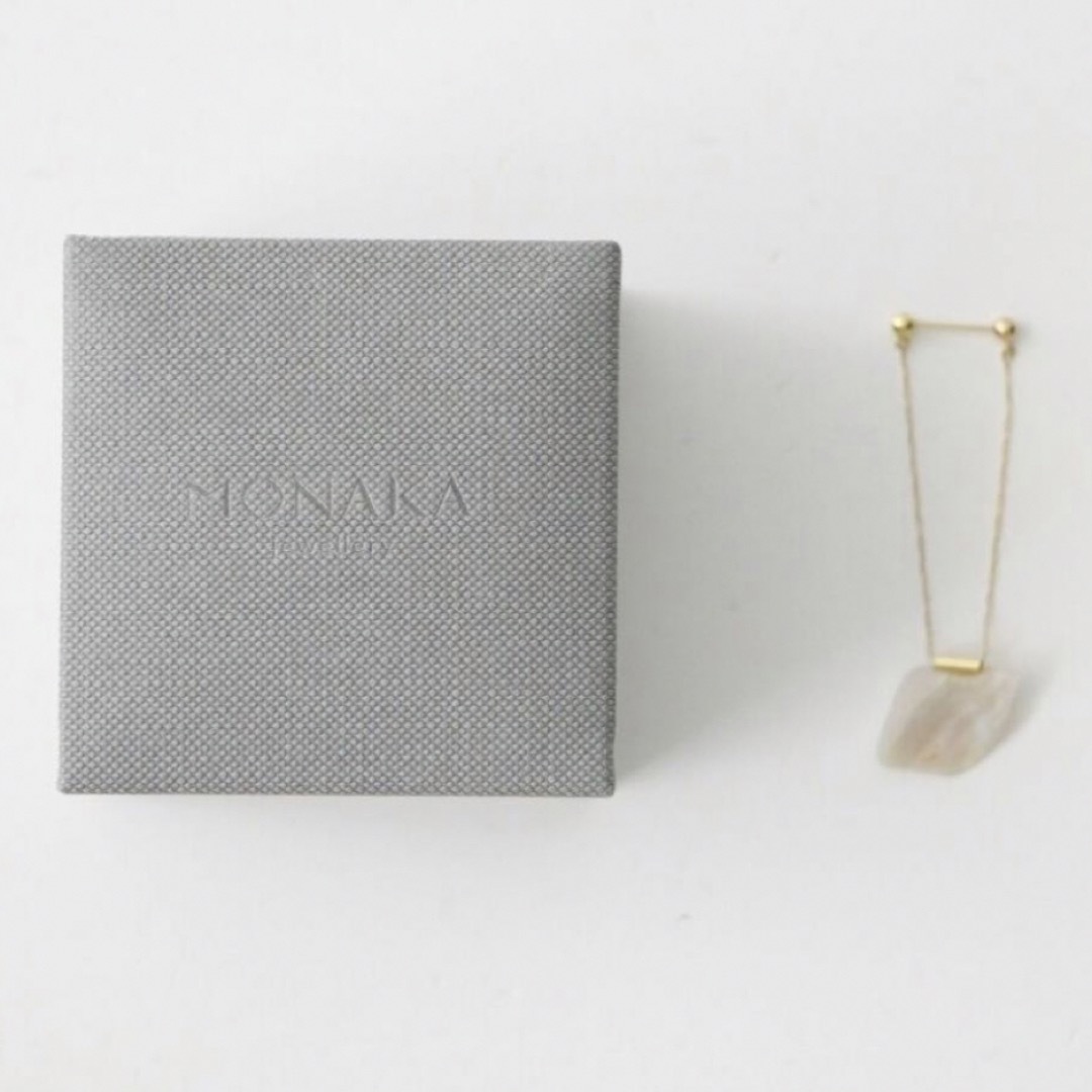 MONAKA jewellery モナカ ボルダーオパール シングル ピアス