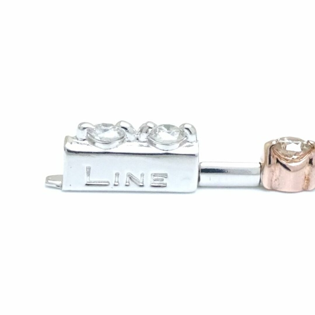 ライン LINE ダイヤモンド ブレスレット ダイヤモンド1.25ct ブラウンダイヤモンド K18WG ホワイトゴールド × K18BG ブラウンゴールド  / 290196【BJ】 5