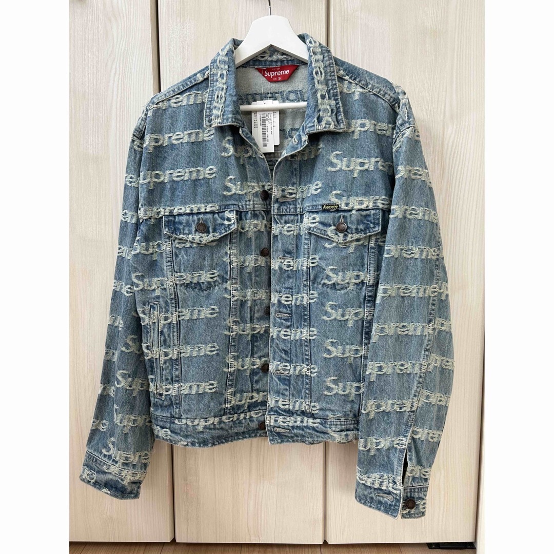 たぬき様専用Supreme Frayed Logos Denim Jacket たぬき様専用Supreme Frayed Logos Denim Jacket