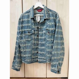 シュプリーム(Supreme)のたぬき様専用Supreme Frayed Logos Denim Jacket (Gジャン/デニムジャケット)