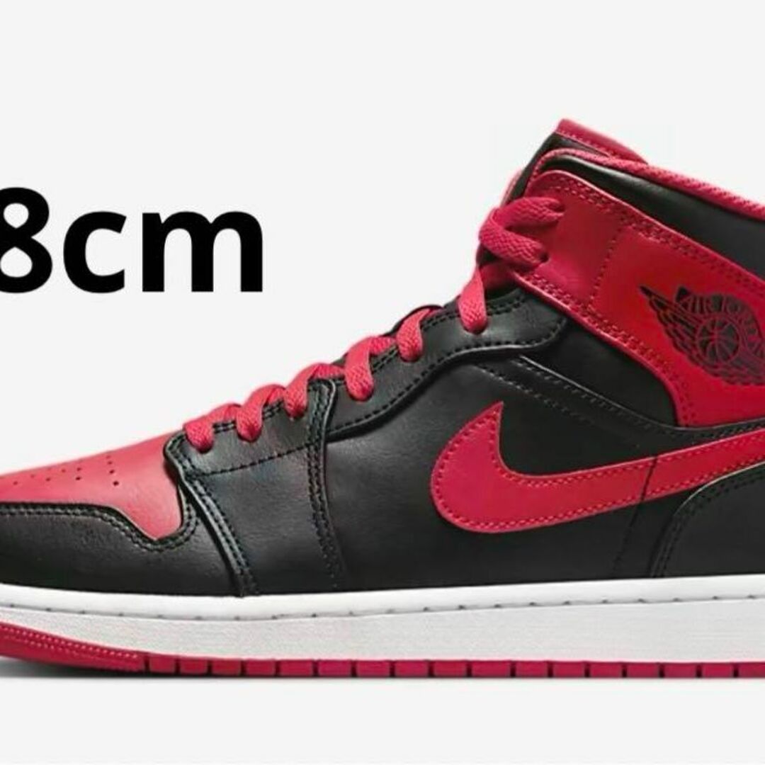 Nike Air Jordan 1 Mid "Bred Toe"　28センチ