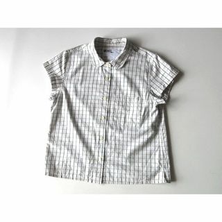 MHL. - MHL. PICNIC CHECK ピクニックチェック 丸襟シャツ 1の通販 by