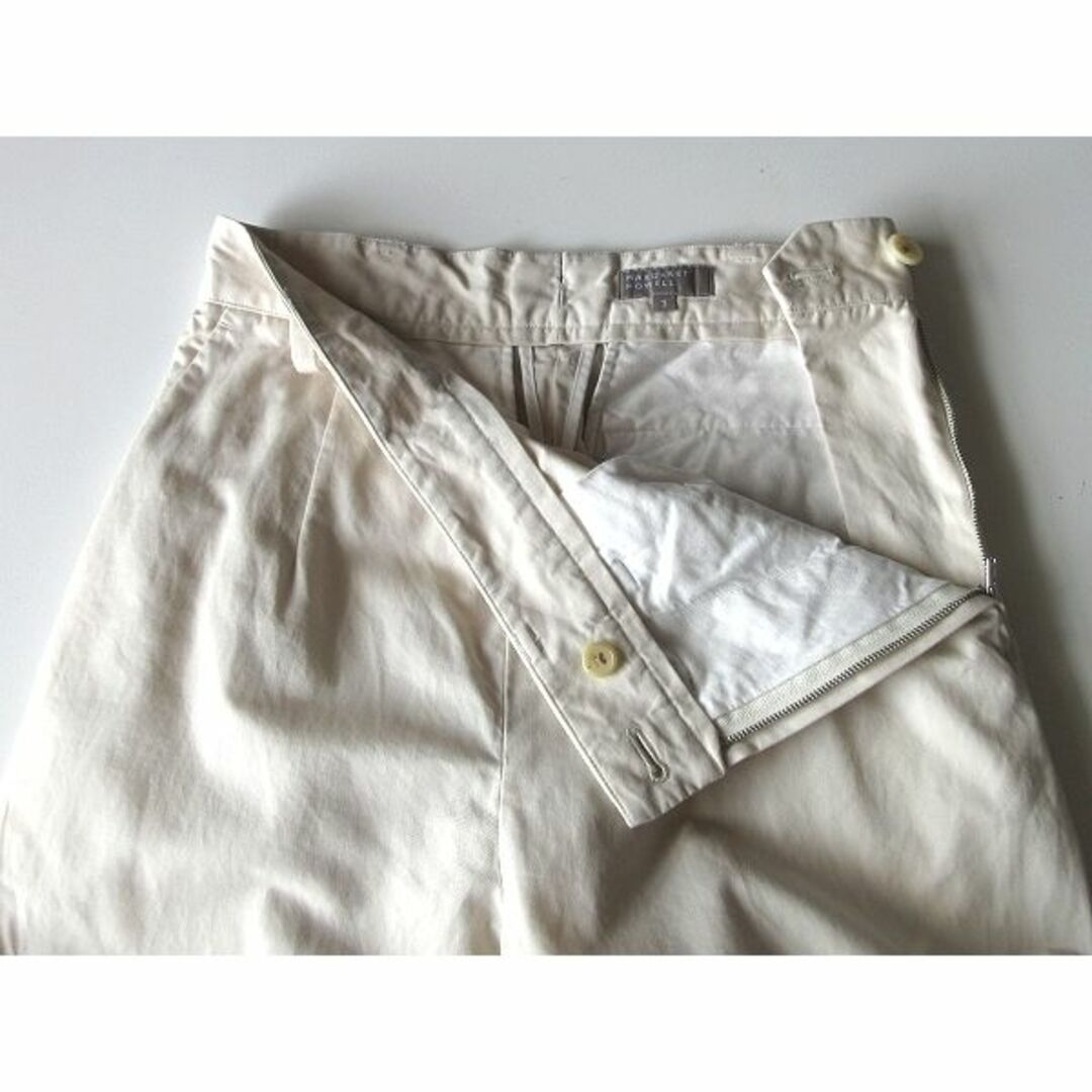 *美品 マーガレットハウエル LINEN COTTON TWILL パンツ