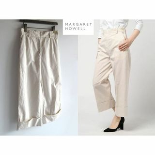 マーガレットハウエル(MARGARET HOWELL)のマーガレットハウエル LIGHT COTTON LINEN TWILL パンツ(その他)