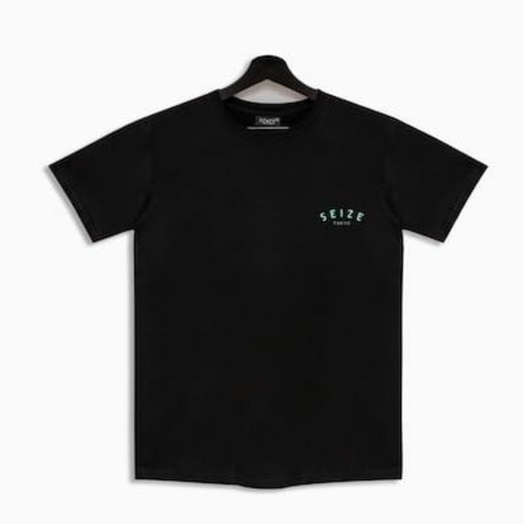 Tシャツ ユニセックス ブラック Lサイズ ハイストリート系ファッション