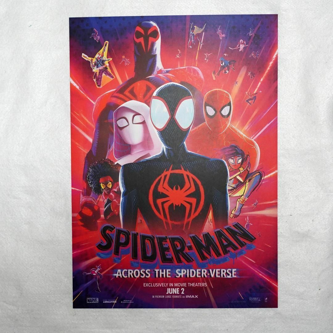 スパイダーマン アクロスザスパイダーバース A3 ポスター F エンタメ/ホビーのアニメグッズ(ポスター)の商品写真