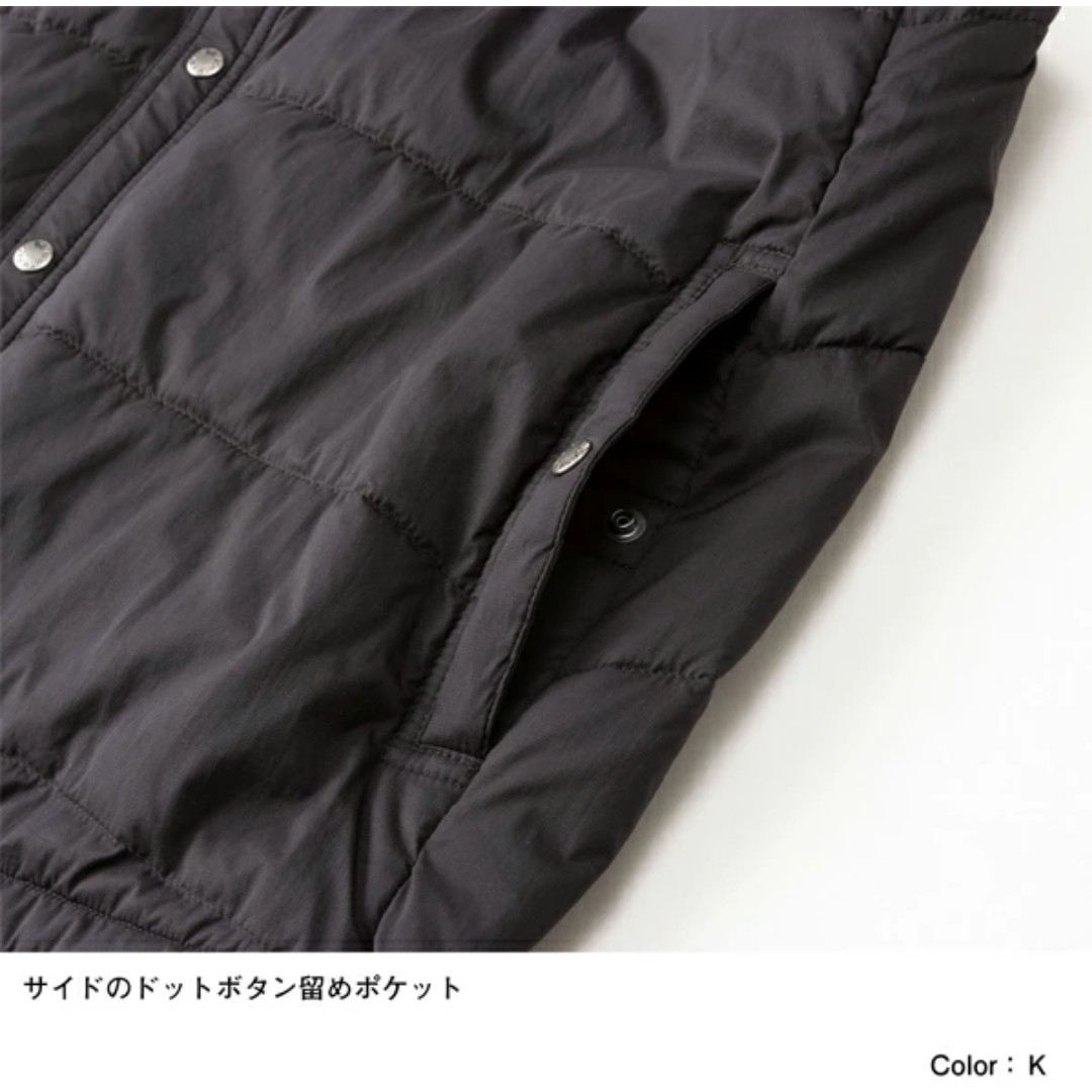 THE NORTH FACE(ザノースフェイス)のタグ付‼️MサイズNY32230ザノースフェイス　メドウウォームベスト　ブラック メンズのジャケット/アウター(ダウンベスト)の商品写真