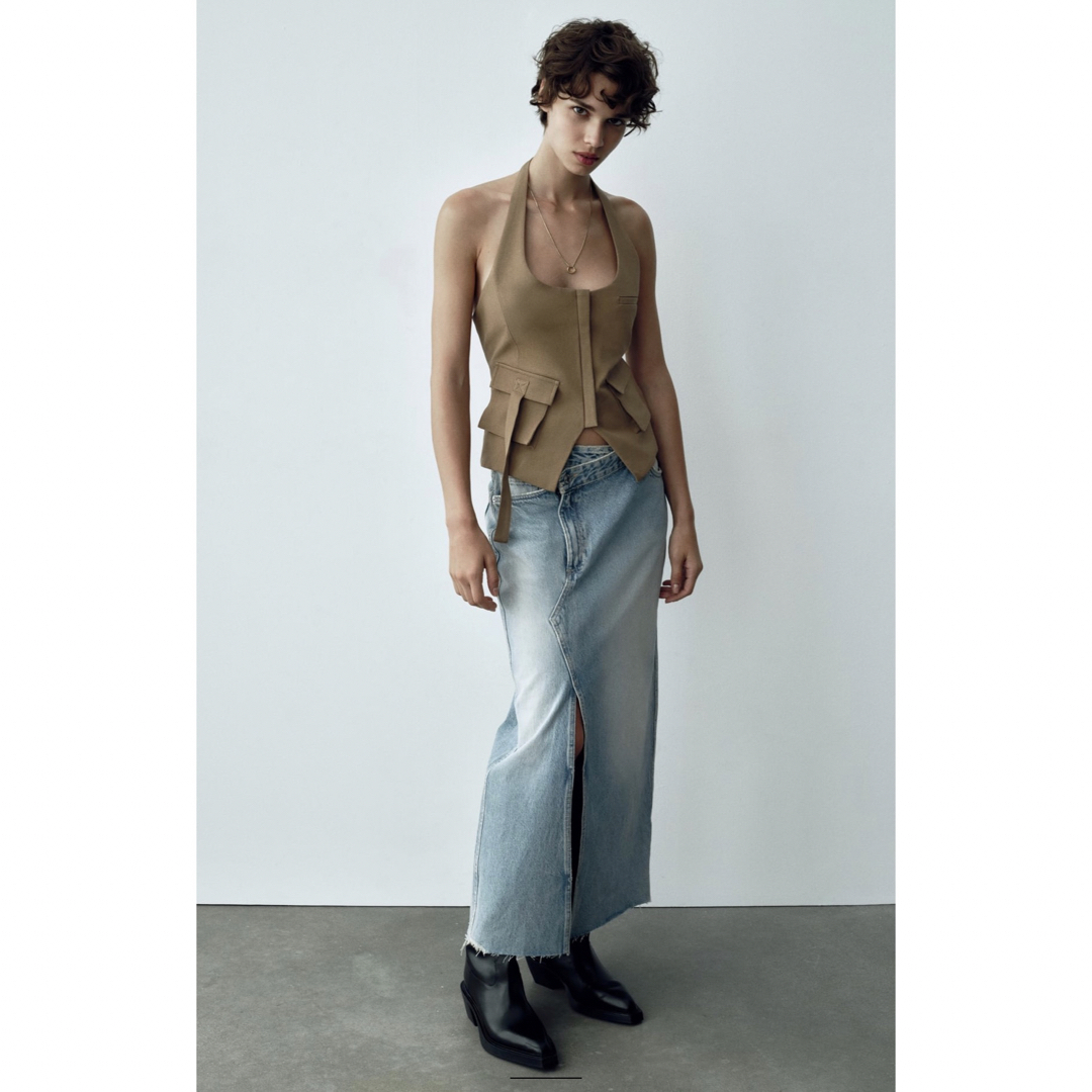 ZARA - ZARA ロング TRF スカート