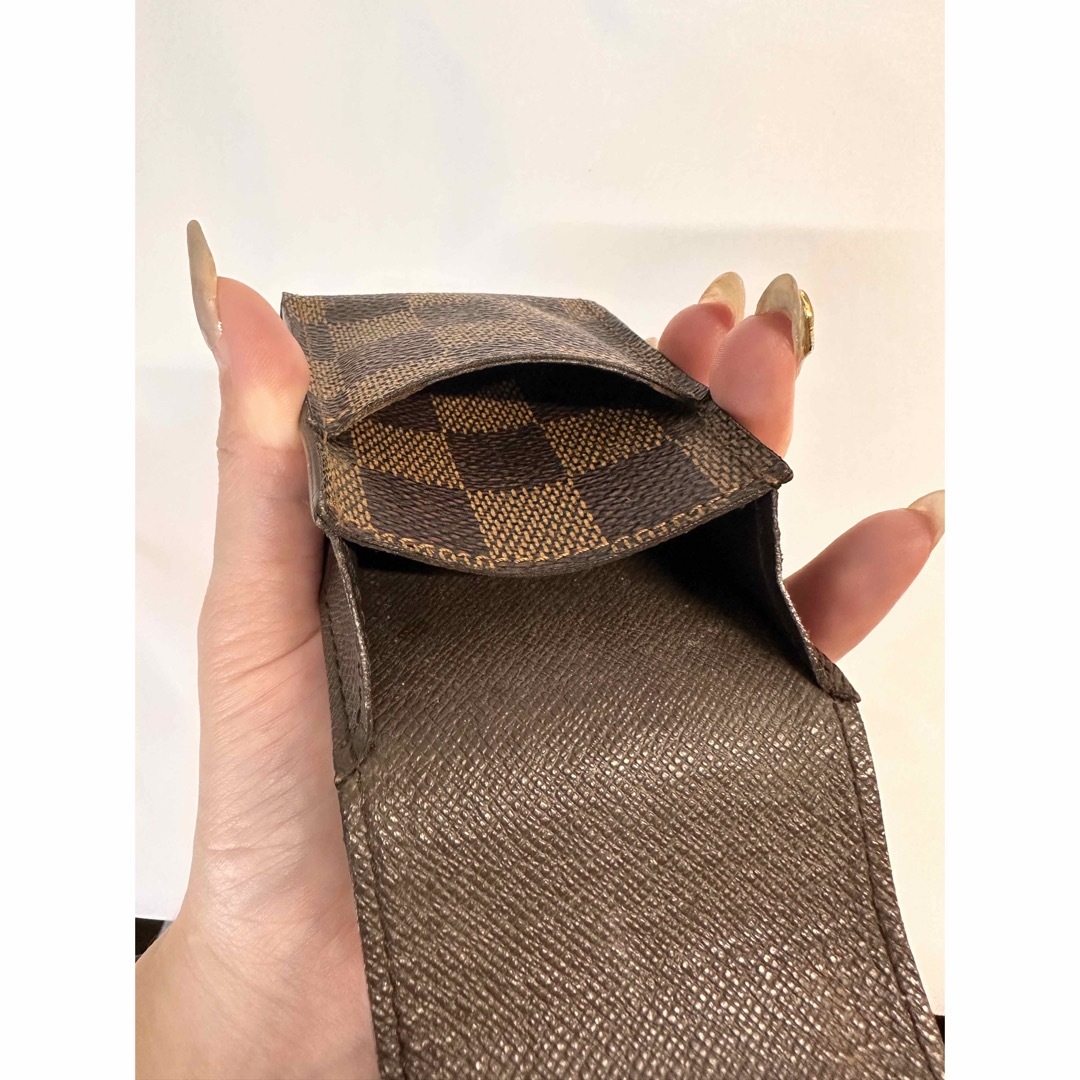 LOUIS VUITTON(ルイヴィトン)の【LOUIS VUITTON】ルイヴィトン ダミエ シガレットケース メンズのファッション小物(タバコグッズ)の商品写真