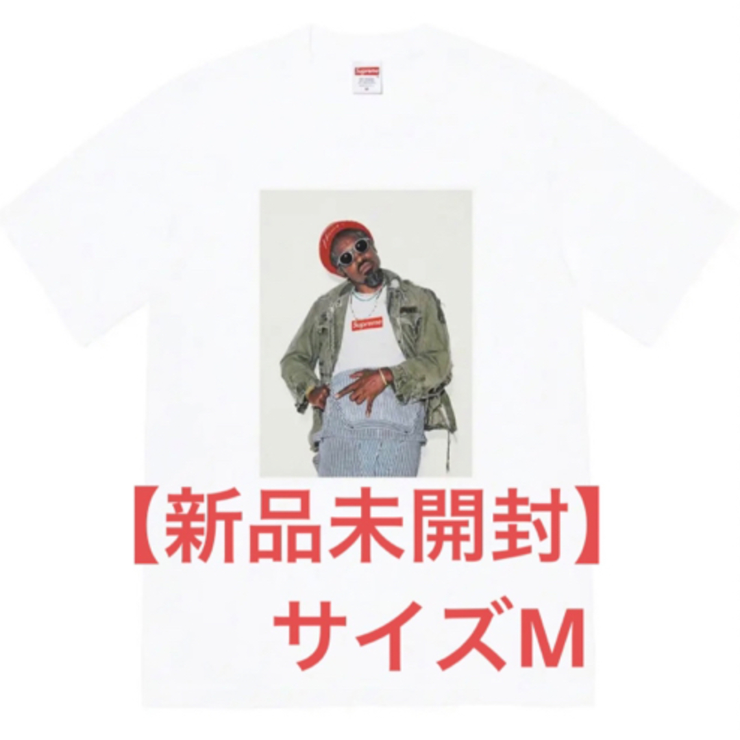 【新品】Supreme Andre 3000 Tee "White"