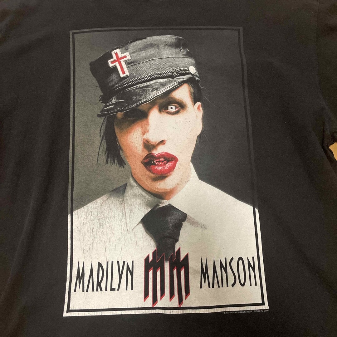 marilyn manson 2003 vintage TシャツサイズＸＬ 2