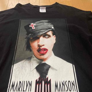 marilyn manson 2003 vintage TシャツサイズＸＬ