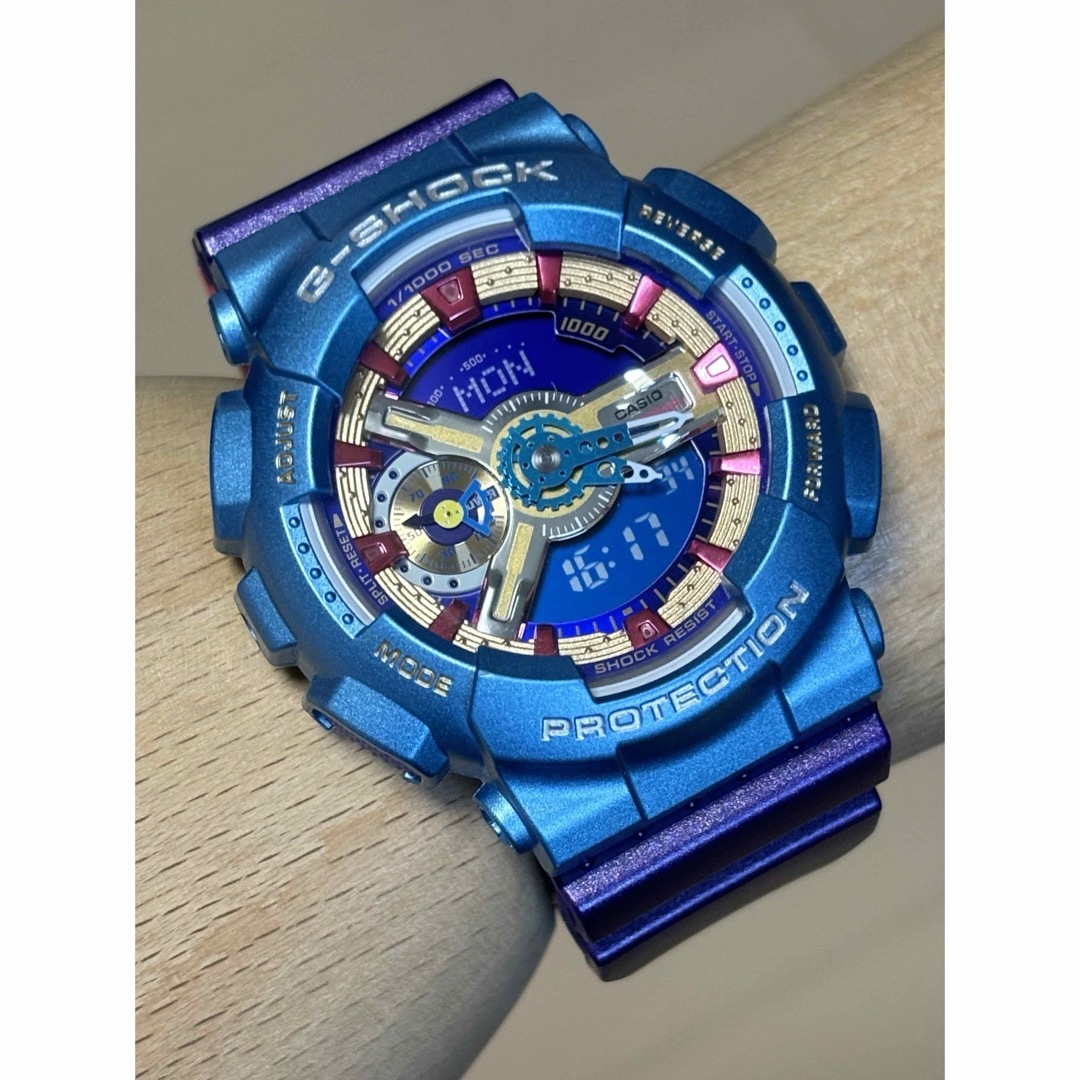 G-SHOCK(ジーショック)のG-SHOCK/メタリック/時計/クレイジー/GMA-S110/ミディアム/美品 メンズの時計(腕時計(デジタル))の商品写真