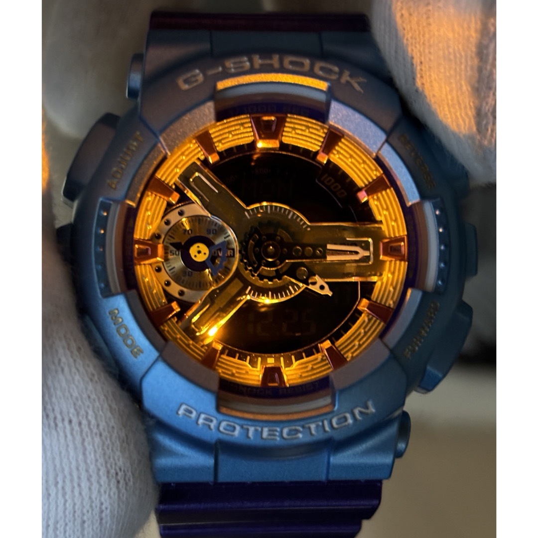 G-SHOCK(ジーショック)のG-SHOCK/メタリック/時計/クレイジー/GMA-S110/ミディアム/美品 メンズの時計(腕時計(デジタル))の商品写真