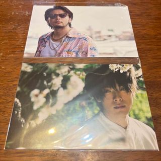 ワニブックス(ワニブックス)の中村倫也　蓑唄×童詩写真展 ポストカード　2枚　新品　美品(男性タレント)