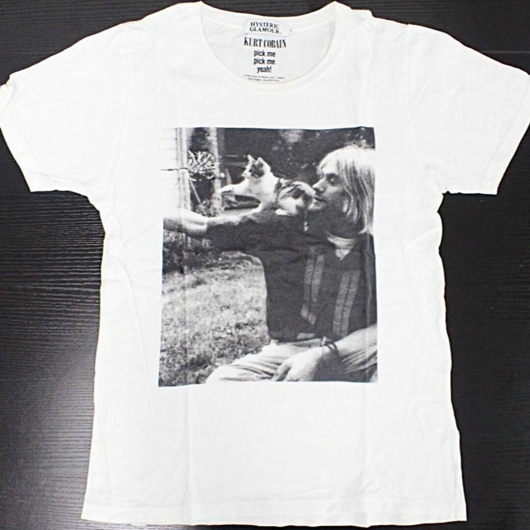 ヒステリックグラマー【美品】Kurt Cobain コラボ 半袖 Tシャツ