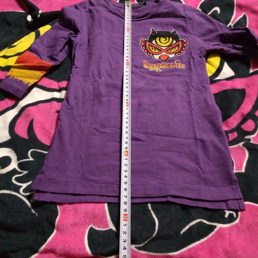 HYSTERIC MINI(ヒステリックミニ)のヒスミニ 5分袖 120cm キッズ/ベビー/マタニティのキッズ服女の子用(90cm~)(Tシャツ/カットソー)の商品写真