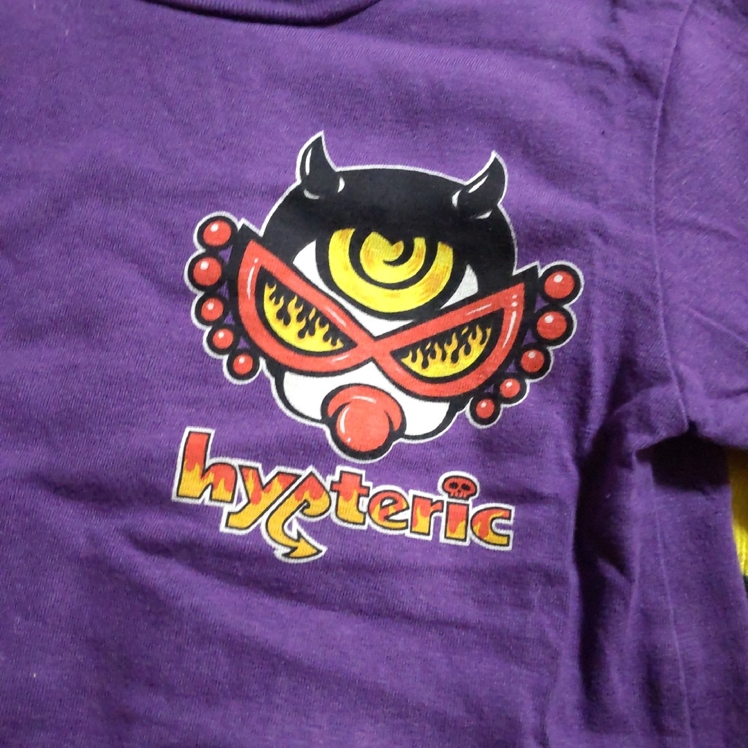 HYSTERIC MINI(ヒステリックミニ)のヒスミニ 5分袖 120cm キッズ/ベビー/マタニティのキッズ服女の子用(90cm~)(Tシャツ/カットソー)の商品写真