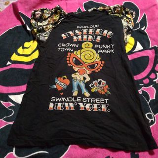 ヒステリックミニ(HYSTERIC MINI)のヒスミニ タトゥーチュニック140cm(Tシャツ/カットソー)