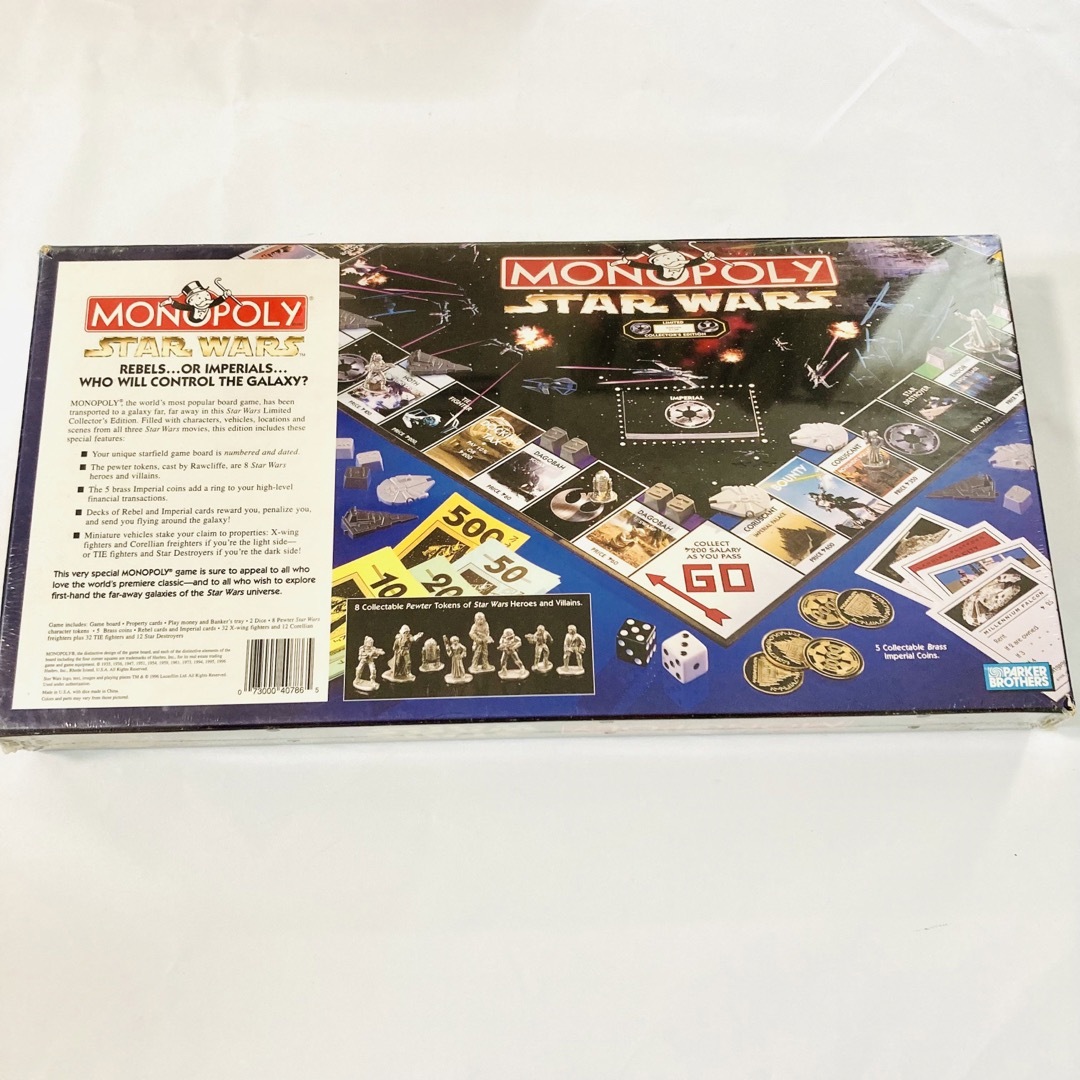 未開封】モノポリー +スターウォーズ コレクターズエディション 未開封】モノポリー +スターウォーズ コレクターズエディション