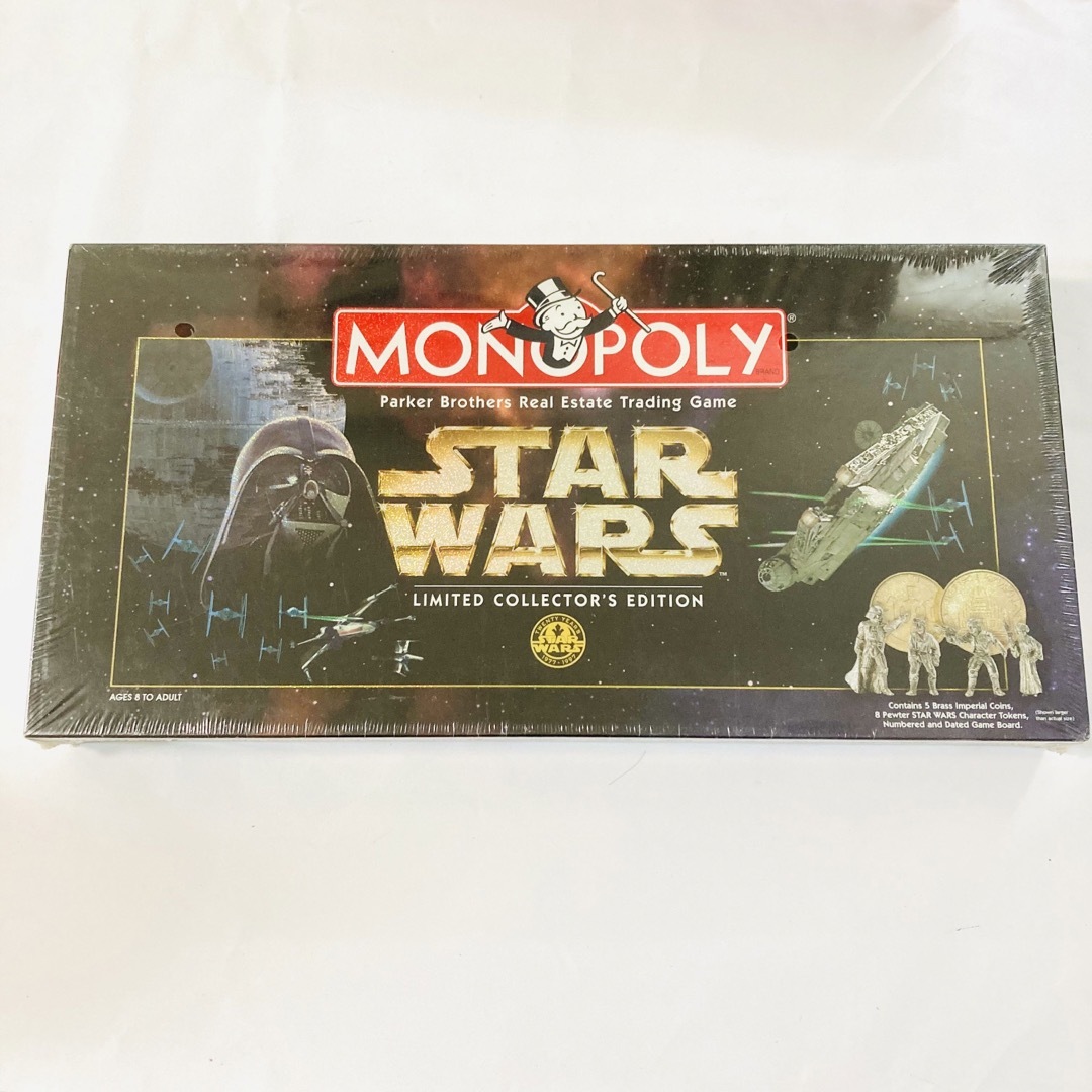 未開封】モノポリー +スターウォーズ コレクターズエディション 未開封】モノポリー +スターウォーズ コレクターズエディション