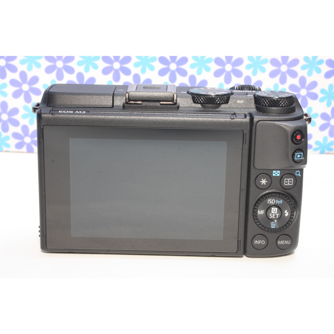 Wi-Fi内蔵☆キャノン EOS M3☆高画質☆動画撮影☆おすすめミラーレス