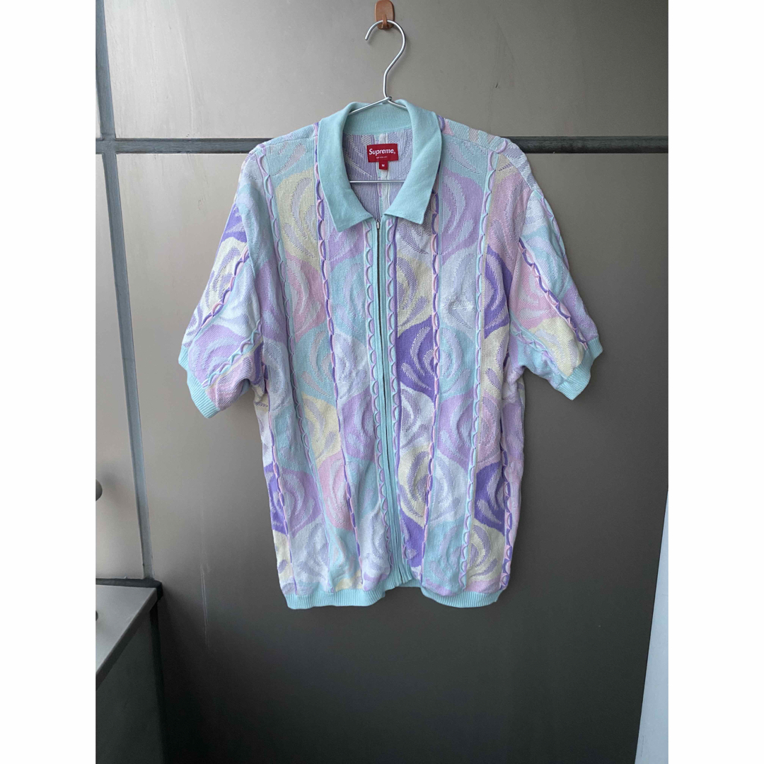 Supreme 22SS Abstract Textured ニット ポロシャツ | inodrone.ma