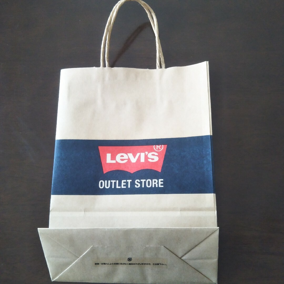 LEVI'S　ショップバック、紙袋 インテリア/住まい/日用品の日用品/生活雑貨/旅行(その他)の商品写真