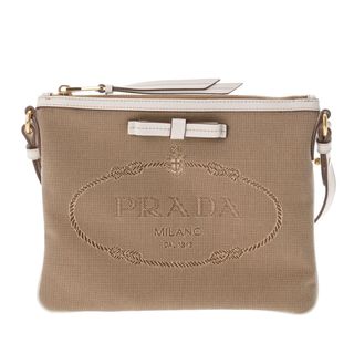 PRADA - プラダ ロゴジャガード バッグ アウトレット品 ショルダー ...