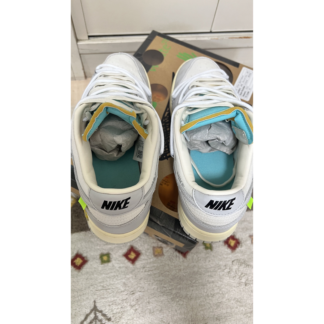 OFF-WHITE × NIKE DUNK LOW 27.5cm