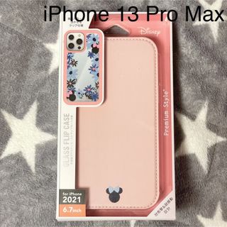 未使用品✨手帳型スマホケース ミニーマウス iPhone 13 Pro Max用(iPhoneケース)