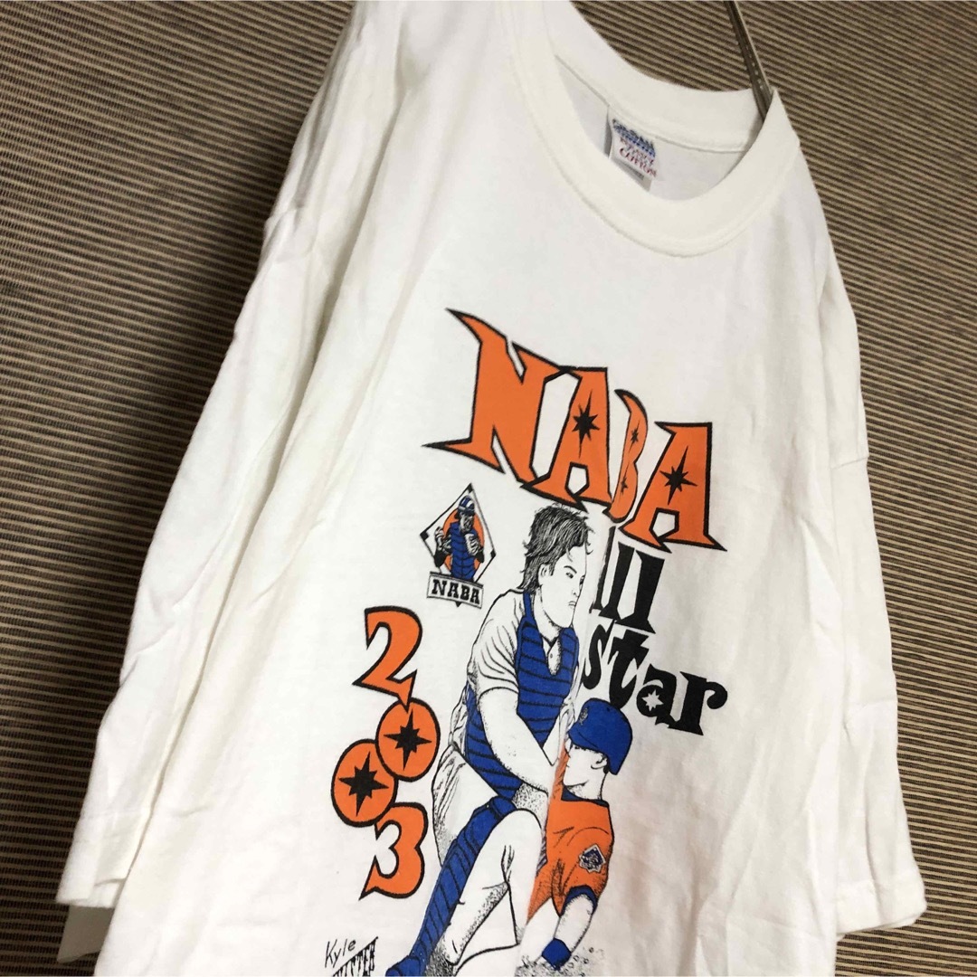 【ギルダン】半袖Tシャツ　野球　NABA ベースボール　キャッチャー29