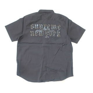 (L)Supreme CROC PATCH S/S WORK SHIRT