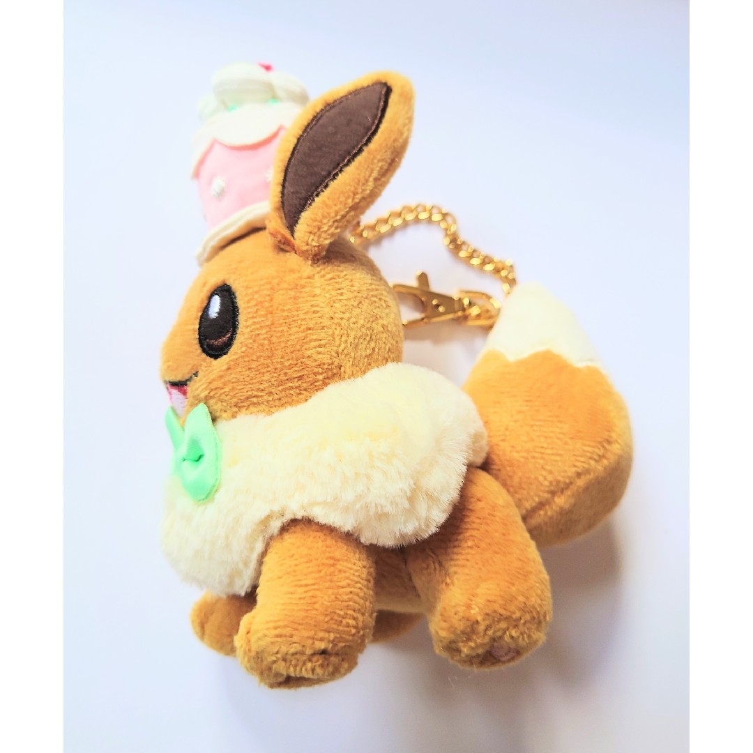 ポケモン - ポケモン tea party イーブイぬいぐるみ ストラップ ポケモン - ポケモン tea party イーブイぬいぐるみ ストラップ