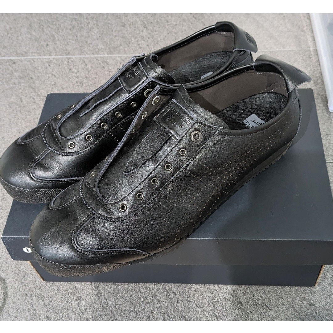 Onitsuka Tiger(オニツカタイガー)のMEXICO 66 SD SLIP-ON BLACK/BLACK メンズの靴/シューズ(スリッポン/モカシン)の商品写真