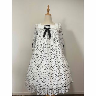 アンジェリックプリティー(Angelic Pretty)の星柄のワンピース(ひざ丈ワンピース)