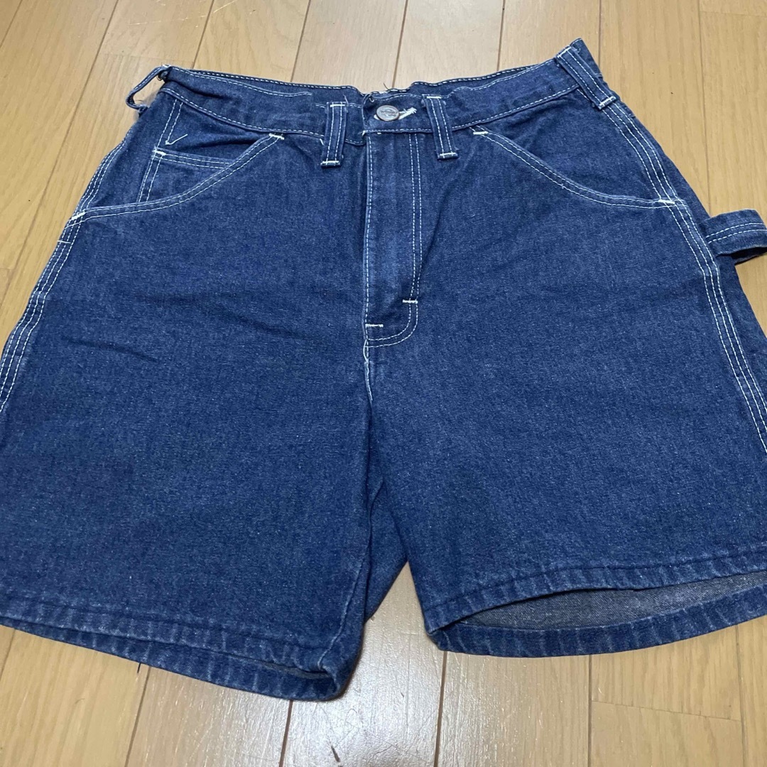 Dickies(ディッキーズ)のディッキーズハーフパンツデニムサイズＳ相当 レディースのパンツ(ショートパンツ)の商品写真