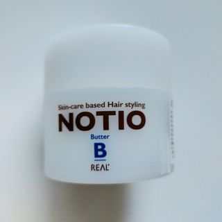 リアル(REAL)の新品　NOTIO　ノティオ　バター ヘアスタイリング ハンドクリーム(ヘアワックス/ヘアクリーム)