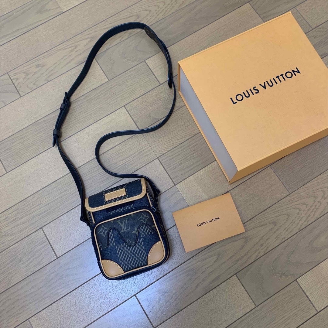 louis vuitton nigo lvスクエアード アマゾン メッセンジャー