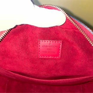 LOUIS VUITTON - Louis Vuitton 美品 赤 エピ サブロン ハンドバッグ