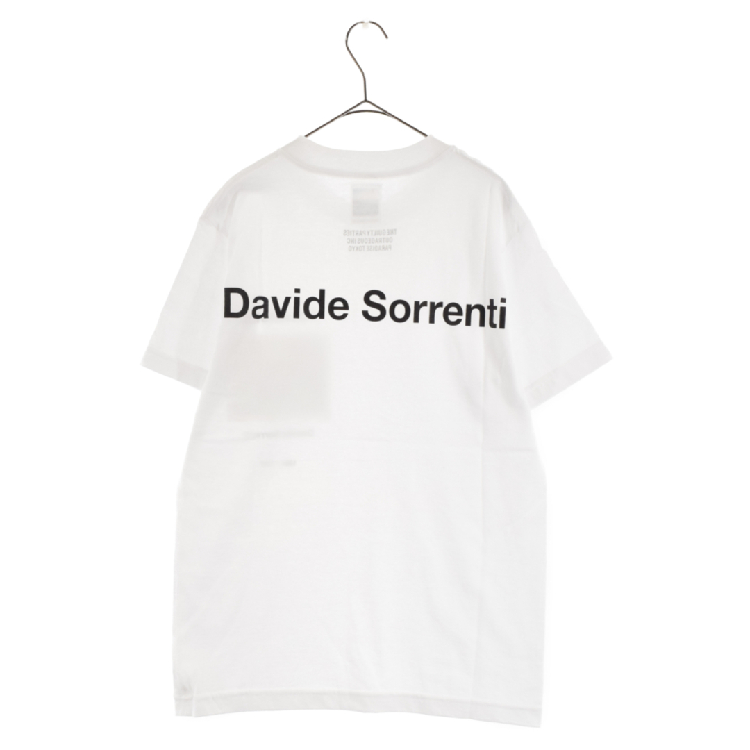 WACKO MARIA(ワコマリア)のWACKO MARIA ワコマリア 23AW DAVIDE SORRENTI / CREW NECK T-SHIRT (TYPE-1) ダヴィデソレンティ フォトTシャツ ホワイト (DAVIDESORRENTI-WM-TEE04) メンズのトップス(Tシャツ/カットソー(半袖/袖なし))の商品写真