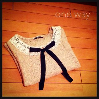 ワンウェイ(one*way)のone way ニット(ニット/セーター)