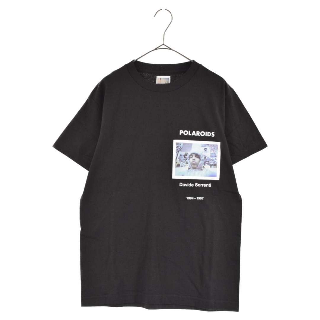 WACKO MARIA ワコマリア 23AW DAVIDE SORRENTI / CREW NECK T-SHIRT (TYPE-2) ダヴィデソレンティ フォトTシャツ ブラック (DAVIDESORRENTI-WM-TEE05)