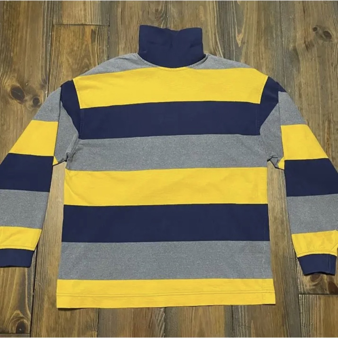 OLD GAP Turtle-neck Thick Border Tee