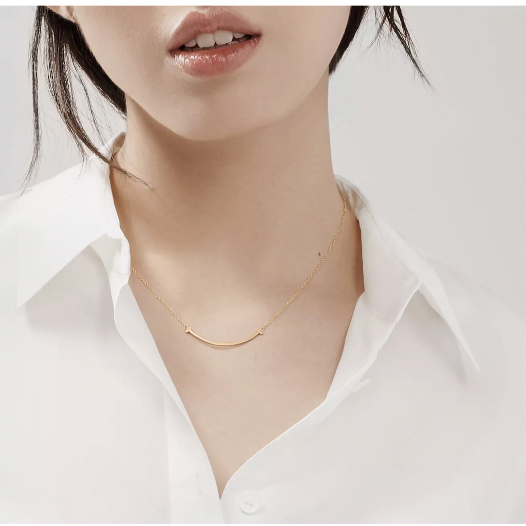 Tiffany & Co. - ティファニー スマイルネックレス スモールの通販 by